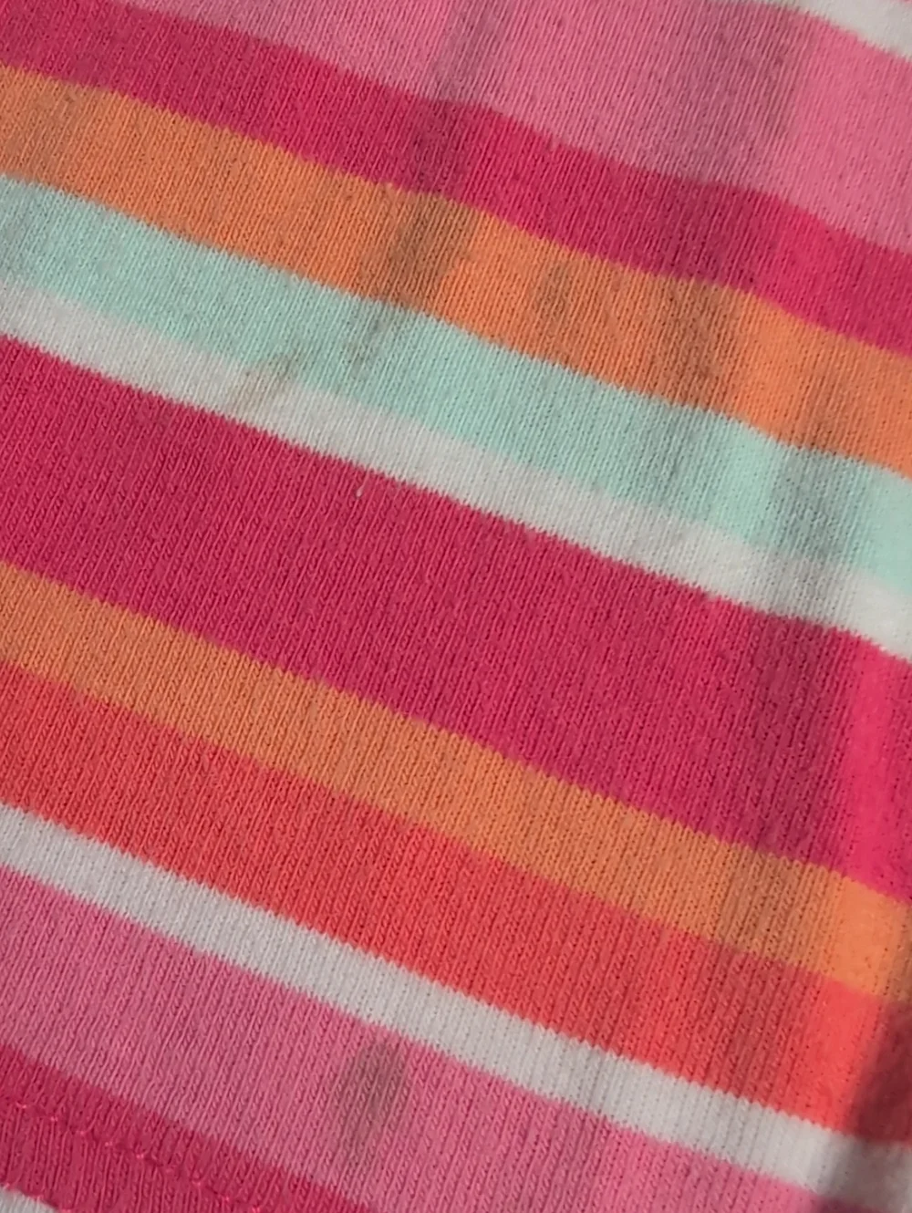 🍁2/$7🍁 GYMBOREE Pink Orange White Striped Top